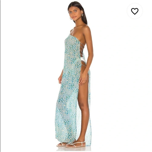 Lovewave RevolveThe Estelle Dress in Miami Leopard - Picture 3 of 14